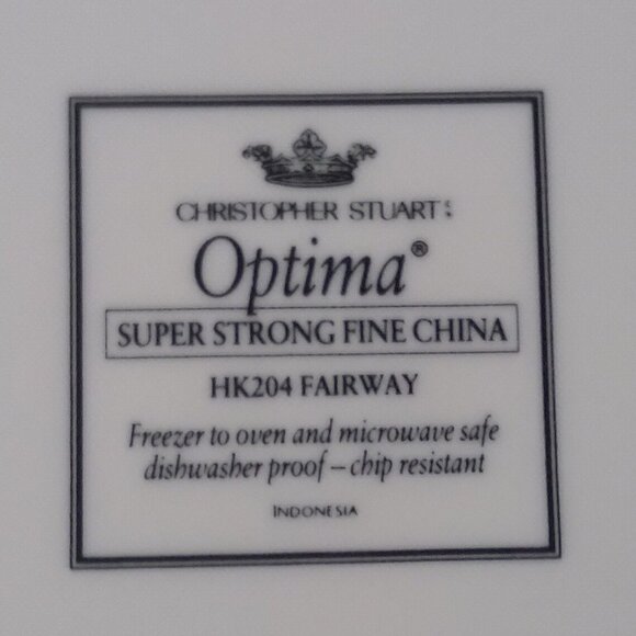 Christopher Stuart Fairway HK204 Lot of 3 Cup & Saucer Sets EXCELLENT! - Picture 2 of 2